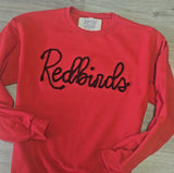 Redbirds Embroidered Crewneck