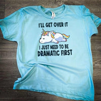 Dramatic Unicorn Tee