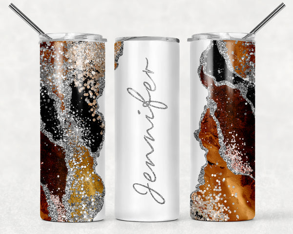 Rusty Marble Tumbler