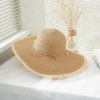 Wide Brim Straw Hat