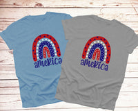 Patriotic American Screen Printed Tee